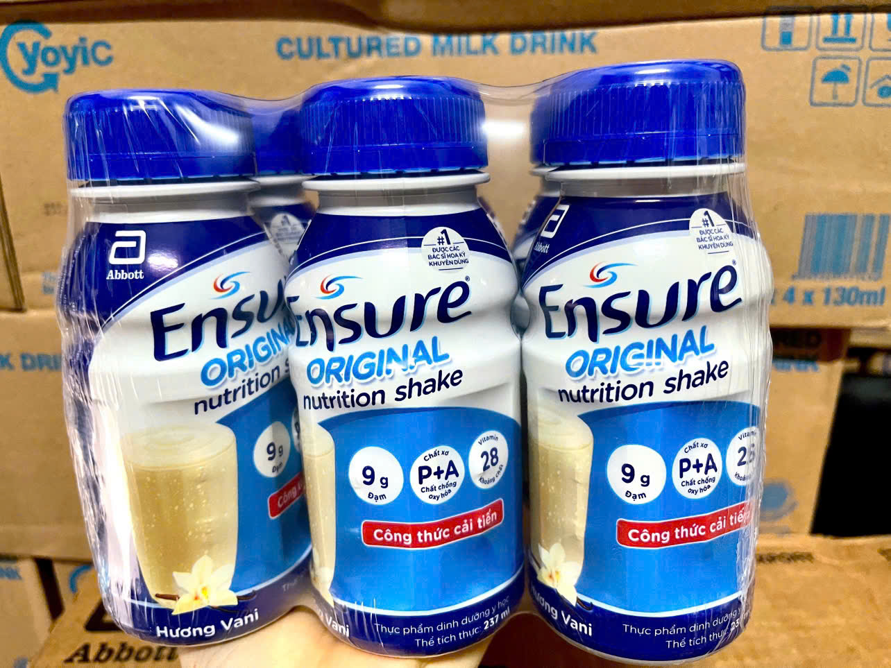  Thùng 24 chai Sữa nước Ensure Original 237ml Việt Nam